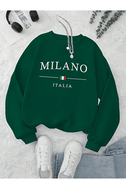 LG LAGULER MILANO cu imprimeu Pulover Swea tricou pentru toamna si iarna, con...