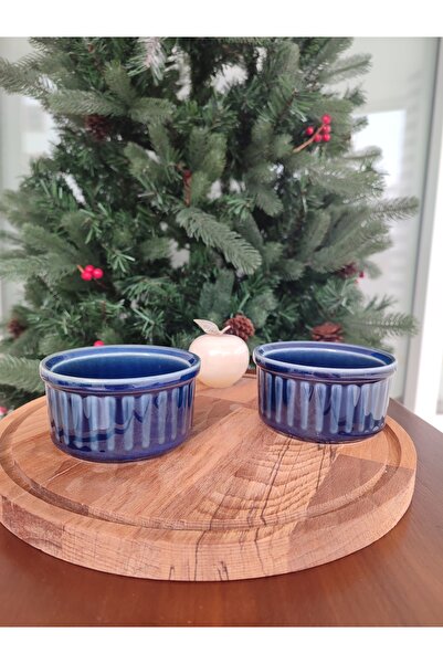 Madame Coco Kleby 2-Pack Soufflé Container-Cobalt