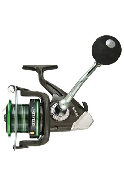 REELSKING Mulinetă TD10000 pentru crap/somn, 4R, frână frontală, dimensiune mulinetă 10000