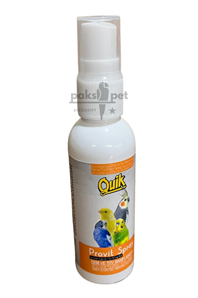 Paks Pet Quik Kuş Tüy ve Deri Bakım Spreyi - Bit,Pire ve Parazit Koruyucu - 5...