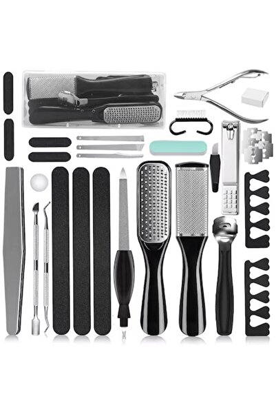 KESNUP Pedicure set, 26 pieces, stainless steel