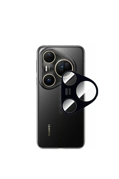 NANOSPACE Huawei Pura 80 Pro İle Uyumlu Temperli Sert Cam Lens Kamera Koruyucu