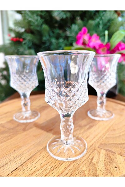 Madame Coco Audrey Footed Coffee Side Glass Set of 4 - 40 ml