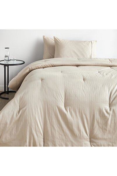 Generic Hampton Cotton Sateen Jacquard 220 Thread Count 3-Piece Queen Comforter Set - 200x240 cm