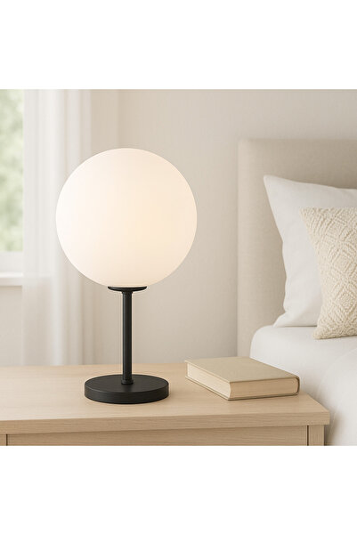 Buiva Soifa Abajur E-14 Duy Metal Gövde Masa Lambası