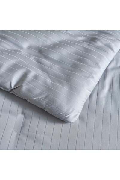 Generic Hampton Cotton Sateen Jacquard 220 Thread Count 3-Piece Full Comforter Set - 160x240 cm