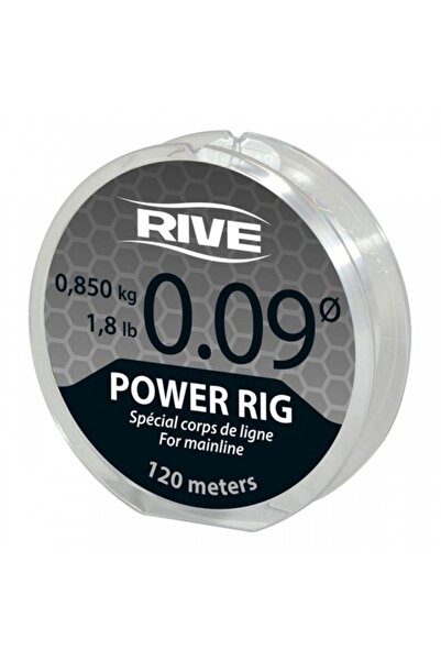 Rive Fir monofilament 120m Power Rig Transparent, 0.09mm