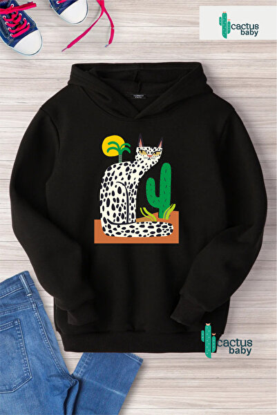CACTUS COLLECTION Φούτερ με κουκούλα Παιδικό φούτερ με κουκούλα 3 νήματα βαμβ...