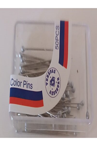 skydem Toplu İğne Gümüş 50 Adet - Eşarp Ve Şal İğnesi Çok Amaçlı Nişan Düğün ...