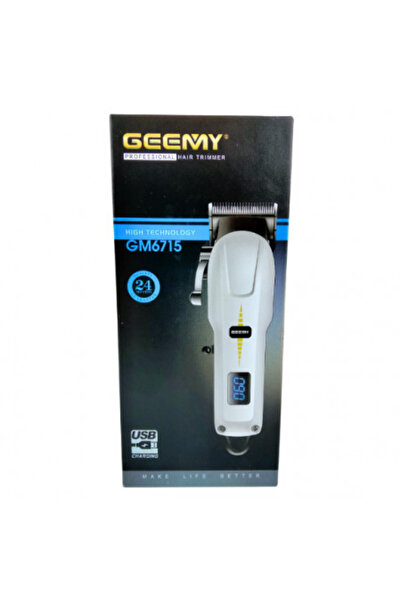 Geemy Masina de Tuns GM 6715 Afisaj Digital Acumulator