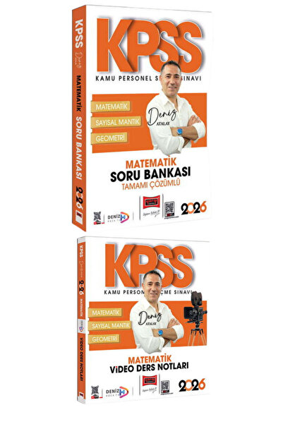 Yargı Yayınları 2026 KPSS Genel Yetenek Tamamı Çözümlü Matematik Soru Bankası...