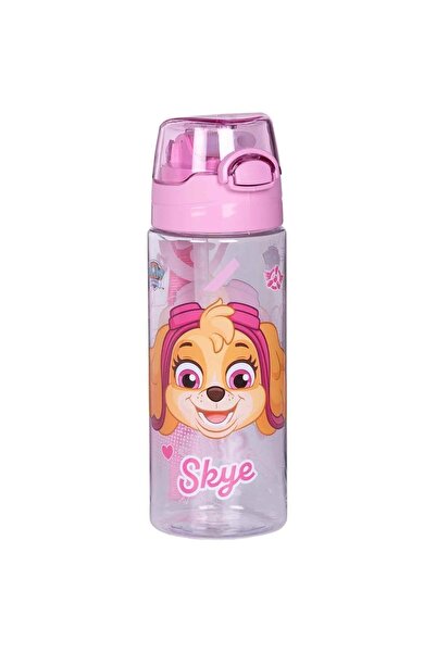 DODOMAR Paw Patrol Sky Water Bottle / Water Flask 500ml – Pink Special Tritan Material Water Bottle with Straw