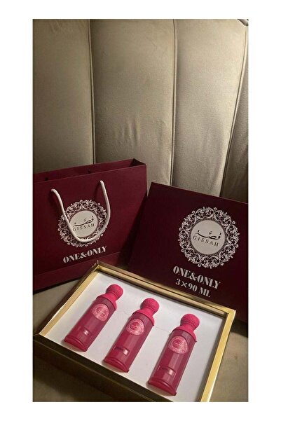 GASA جيساه مجموعة عطور مكونة من ثلاث قطع، 90 مل