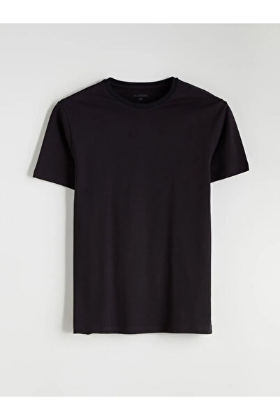 LC Waikiki LC WAIKIKISiyah Bisiklet Yaka Erkek Pijama Takımı