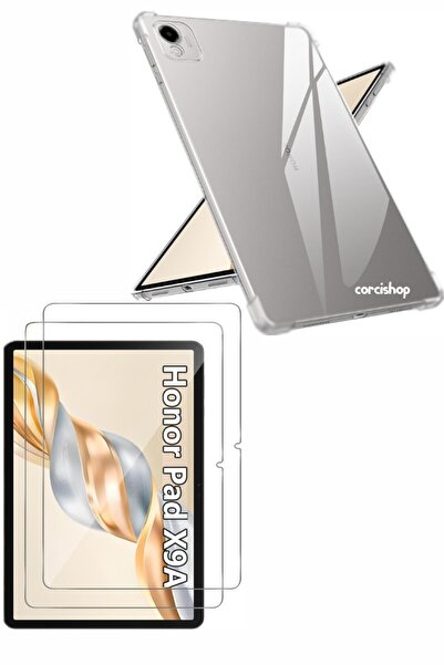 corcishop Honor Pad X9a 11.5 Inç 2025 Kılıf Şeffaf Darbeye Dayanıklı Silikon ...