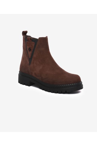Greyder 31022 Women's Genuine Leather Zippered Short Urban Boots
