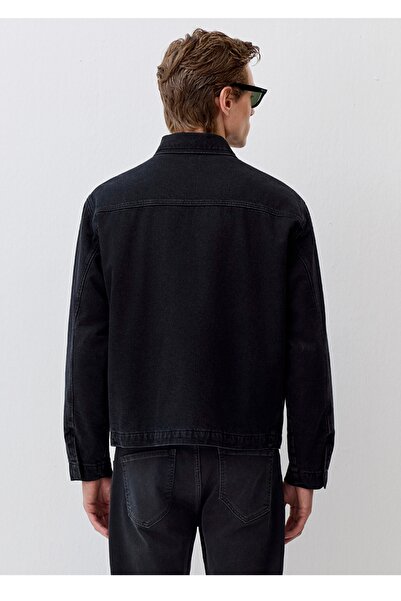 Mavi Oakland edition koyu antrasit Jean ceket