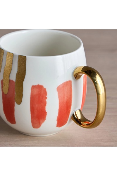 Generic Coral Porcelain Mug - 384 ml