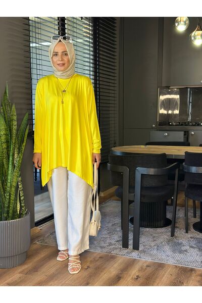 Marka 24278 SARI PENYE KUMAŞ TUNİK STANDART
