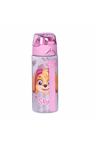 DODOMAR Paw Patrol Sky Water Bottle / Water Flask 500ml – Pink Special Tritan Material Water Bottle with Straw