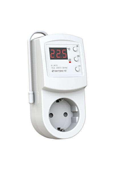 OEM Termostat digital Terneo RZ - 16A/230V, montaj în priză, control încălzir...