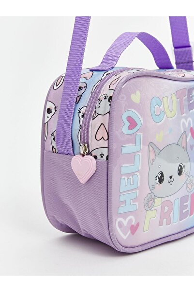 LC Waikiki Lcw Accessories Rabbit Printed Girl's Lunchbox (W5)