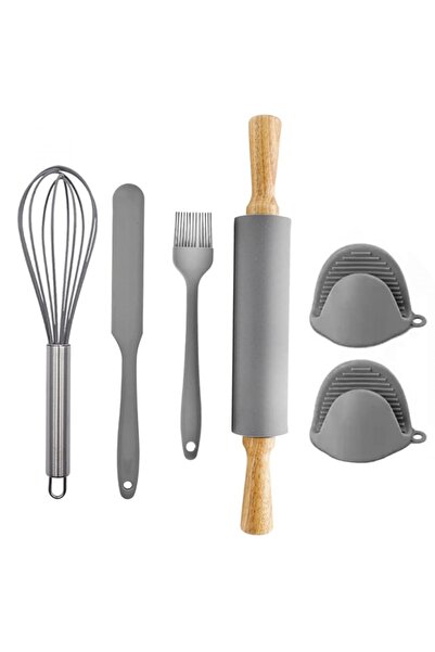 KESNUP Silicone cake tool set, 6 pieces