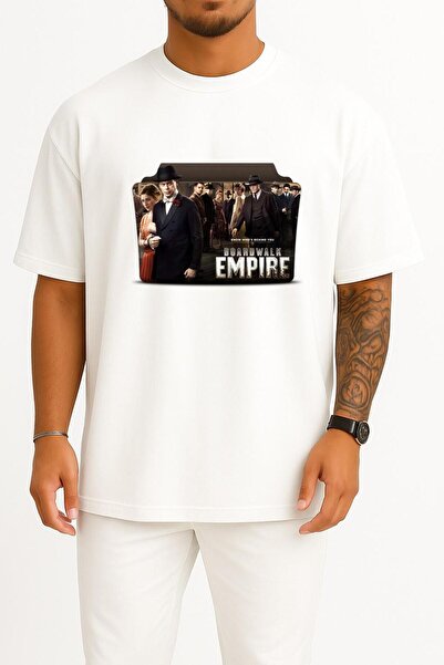 Bahriyeli Collection oversized Μπλουζάκι Unisex με σχέδιο στήθους της επαρχίας του Μπορντουάκ