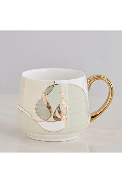 Generic Kashida Porcelain Mug - 320 ml