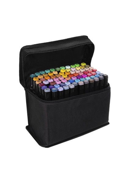 KESNUP Set of 80 professional markers with 2 heads Multicolor