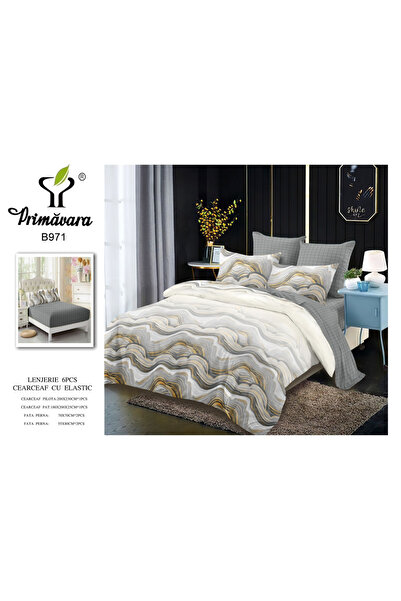 Primavara Double bed linen, FINET, with elastic, 6 pcs