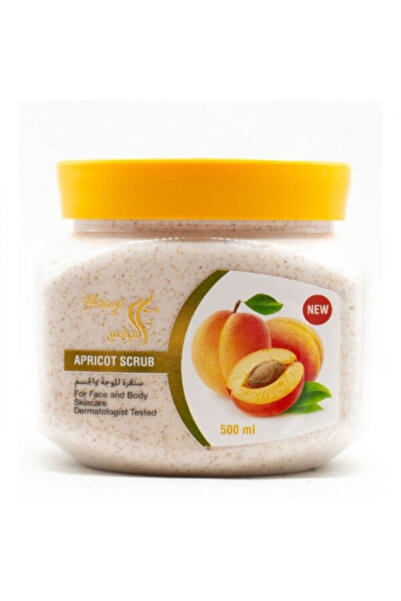 Alarays العرايس صنفره الوجه والجسم 500 مل بالمشمش