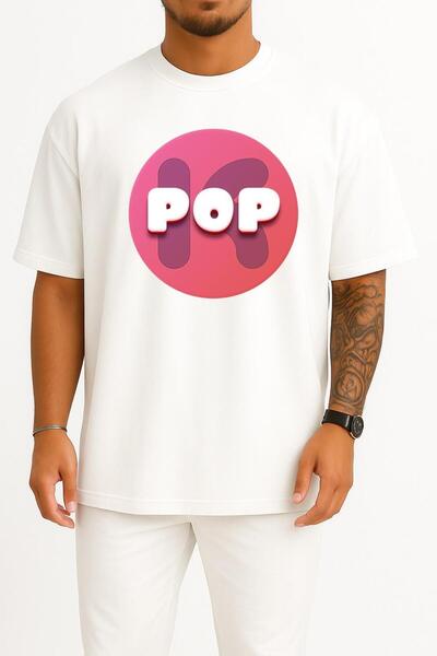 Bahriyeli Collection Oversize Kpop 2048 K-Pop Music Song Chest Designed Unise...