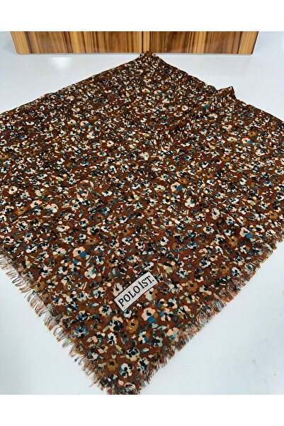 poloist وشاح كتان منقوش - 05653 15