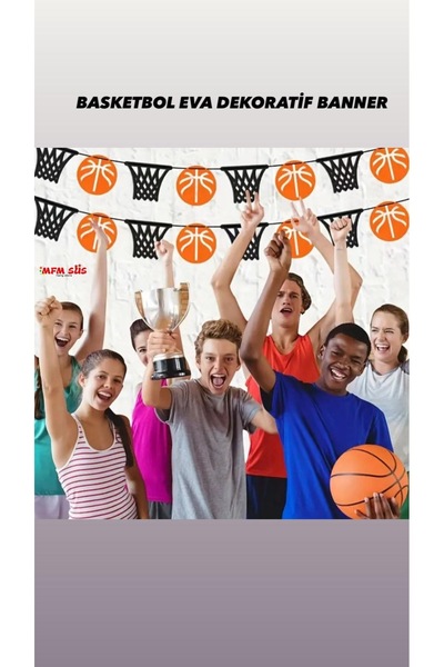 MFM زخرفة إيفا ذات طابع كرة السلة