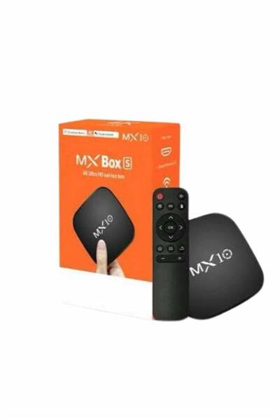 pazarella Akıllı TV kutusu Mx Box Android 7.1 TV kutusu 2.4G Wifi