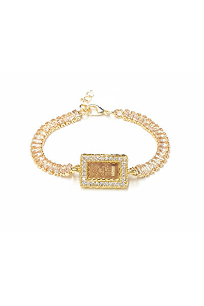 Nezihhan Yarım Gram (0.5 Gram) Altınlı 24 Ayar Bileklik