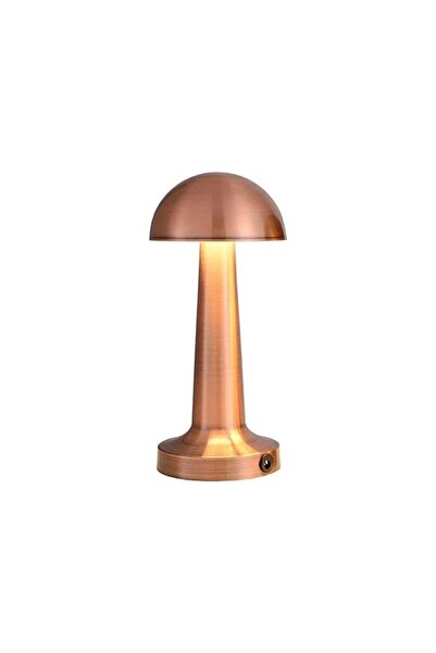 Ozaki Ct-8429 Cata Lizbon Bakır Renk Şarjlı Masa Lambası