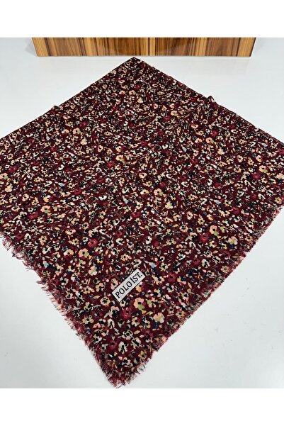 poloist وشاح كتان منقوش - 05652 10