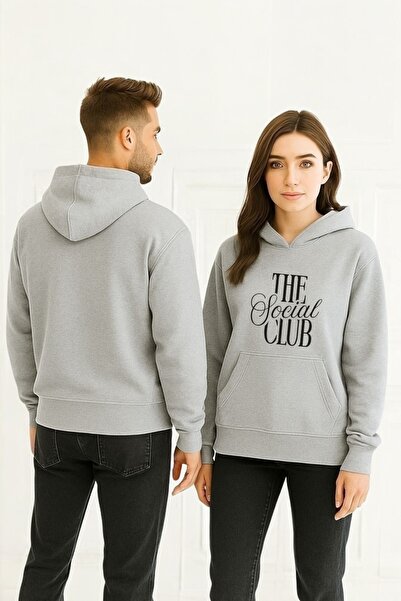 ArtYus The Social Club Colorful cu imprimeu cu glugă Swea tricou