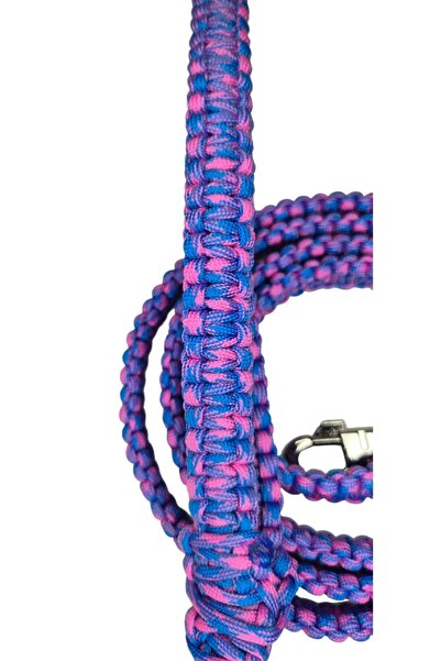 moonparacord Dog Walking Rope Bluepink 205 cm