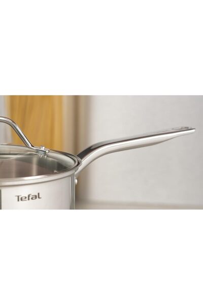 TEFAL Intuition 6-Piece Cookware Set | 16cm Pot + 20/24 Lids | Premium Stainless Steel 18/10