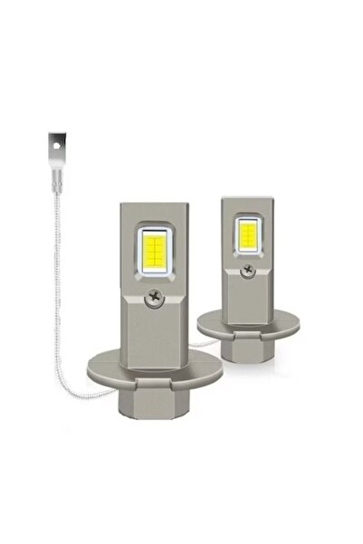 BZRSH Set 2 becuri LED auto H3, mini, BZRSH, 60W/bec, 12V, 6000K