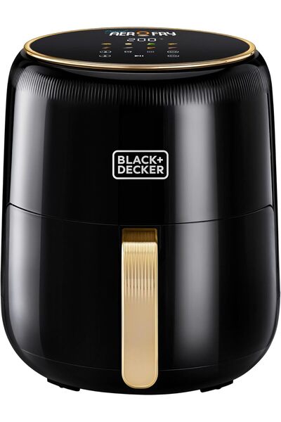Black&Decker 8-in-1 Digital Air Fryer, 4.5L Non-Stick Basket, 1500W