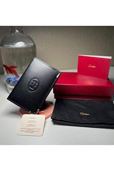 catera Master Quality Card Holder Cartier Black