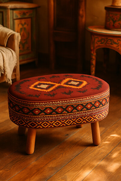 ATÖLYE HENNA Özel üretim,Puf,Oval Puf