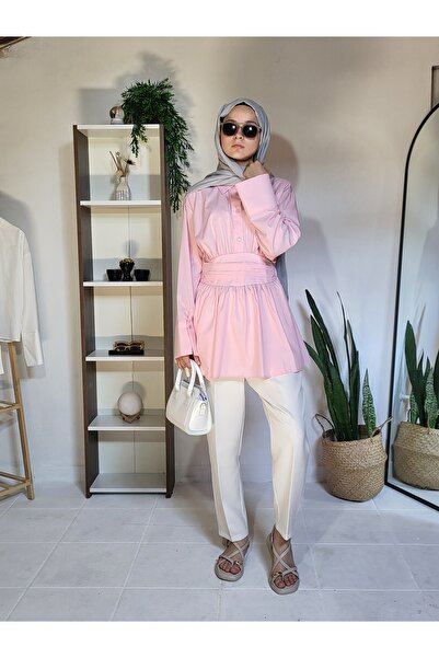 HENZA KORSAJ DETAY TESETTÜR TUNİK