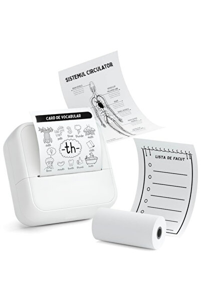 OEM Mini portable thermal printer, Bluetooth, iOS/Android compatible