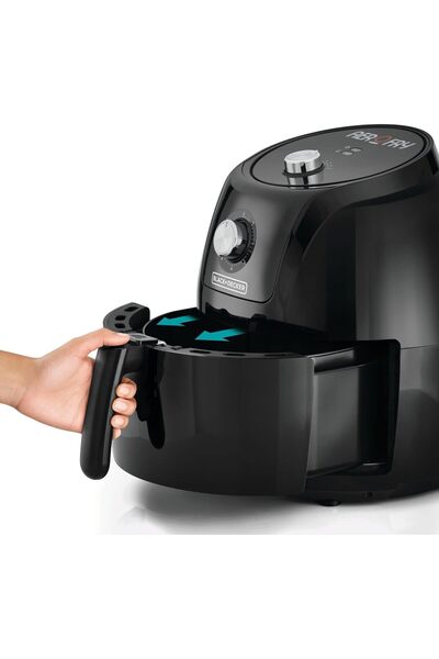 Black&Decker Digital Air Fryer, 1800W, 5.6L Family-Sized Capacity,