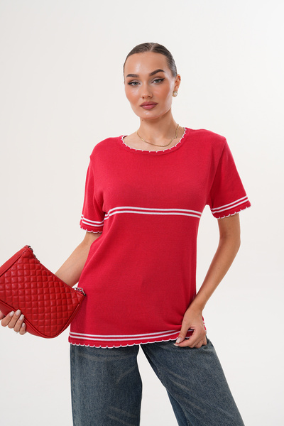 EFENDİX Washable 100% Cotton Knit T-Shirt